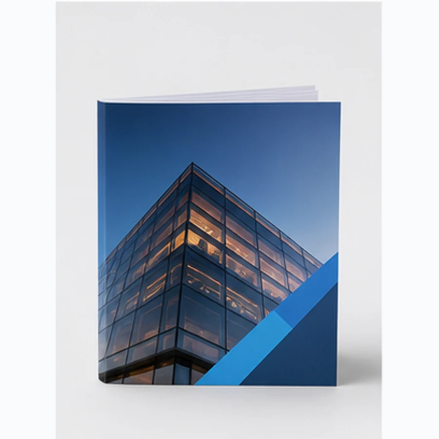 小册子成品示意图