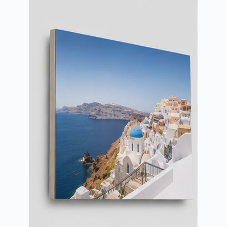 裱板墙画成品示意图